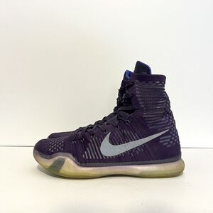 2014 Nike Kobe 10 X Elite High Team Pack Purple Ink Rare KB24 718763-505 Sz 10